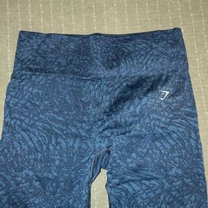 Gymshark Blue Patterned Leggings